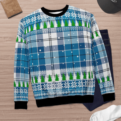 Clan Roberton Tartan Christmas Ugly Sweater NW70 Roberton Tartan Tartan Ugly Sweater