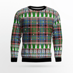 Clan Norvel (Stirling) Tartan Christmas Ugly Sweater TN23 Norvel (Stirling) Tartan Tartan Ugly Sweater