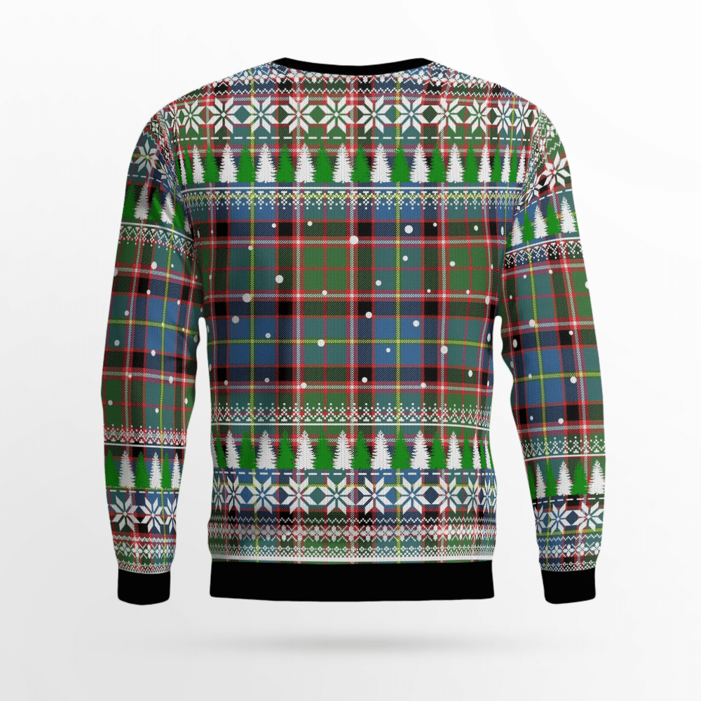 Clan Norvel (Stirling) Tartan Christmas Ugly Sweater TN23 Norvel (Stirling) Tartan Tartan Ugly Sweater