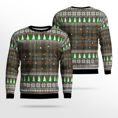 Clan Stewart Hunting Weathered Tartan Christmas Ugly Sweater QV98 Stewart Hunting Weathered Tartan Tartan Ugly Sweater