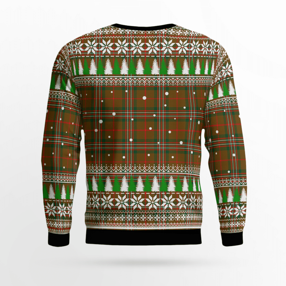 Clan Scott Brown Modern Tartan Christmas Ugly Sweater PK67 Scott Brown Modern Tartan Tartan Ugly Sweater