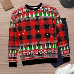 Clan Rob Roy MacGregor Modern Tartan Christmas Ugly Sweater CI49 Rob Roy MacGregor Modern Tartan Tartan Ugly Sweater