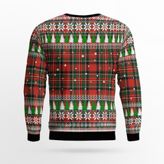 Clan Stewart (of Appin) Tartan Christmas Ugly Sweater AC14 Stewart (of Appin) Tartan Tartan Ugly Sweater