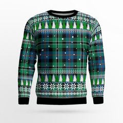 Clan Rose Hunting Ancient Tartan Christmas Ugly Sweater FP88 Rose Hunting Ancient Tartan Tartan Ugly Sweater
