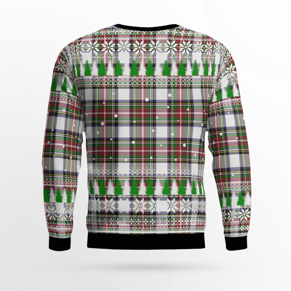 Clan Stewart Dress Modern Tartan Christmas Ugly Sweater HR30 Stewart Dress Modern Tartan Tartan Ugly Sweater