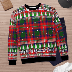 Clan Roxburgh District Tartan Christmas Ugly Sweater OJ65 Roxburgh District Tartan Tartan Ugly Sweater