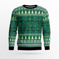 Clan Ross Hunting Ancient Tartan Christmas Ugly Sweater ZQ43 Ross Hunting Ancient Tartan Tartan Ugly Sweater