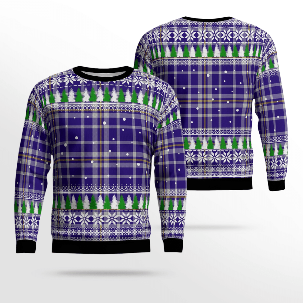 Clan Ochterlony Tartan Christmas Ugly Sweater YM74 Ochterlony Tartan Tartan Ugly Sweater