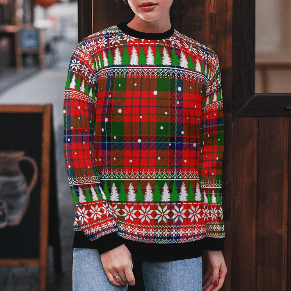 Clan Nicolson Modern Tartan Christmas Ugly Sweater YP29 Nicolson Modern Tartan Tartan Ugly Sweater