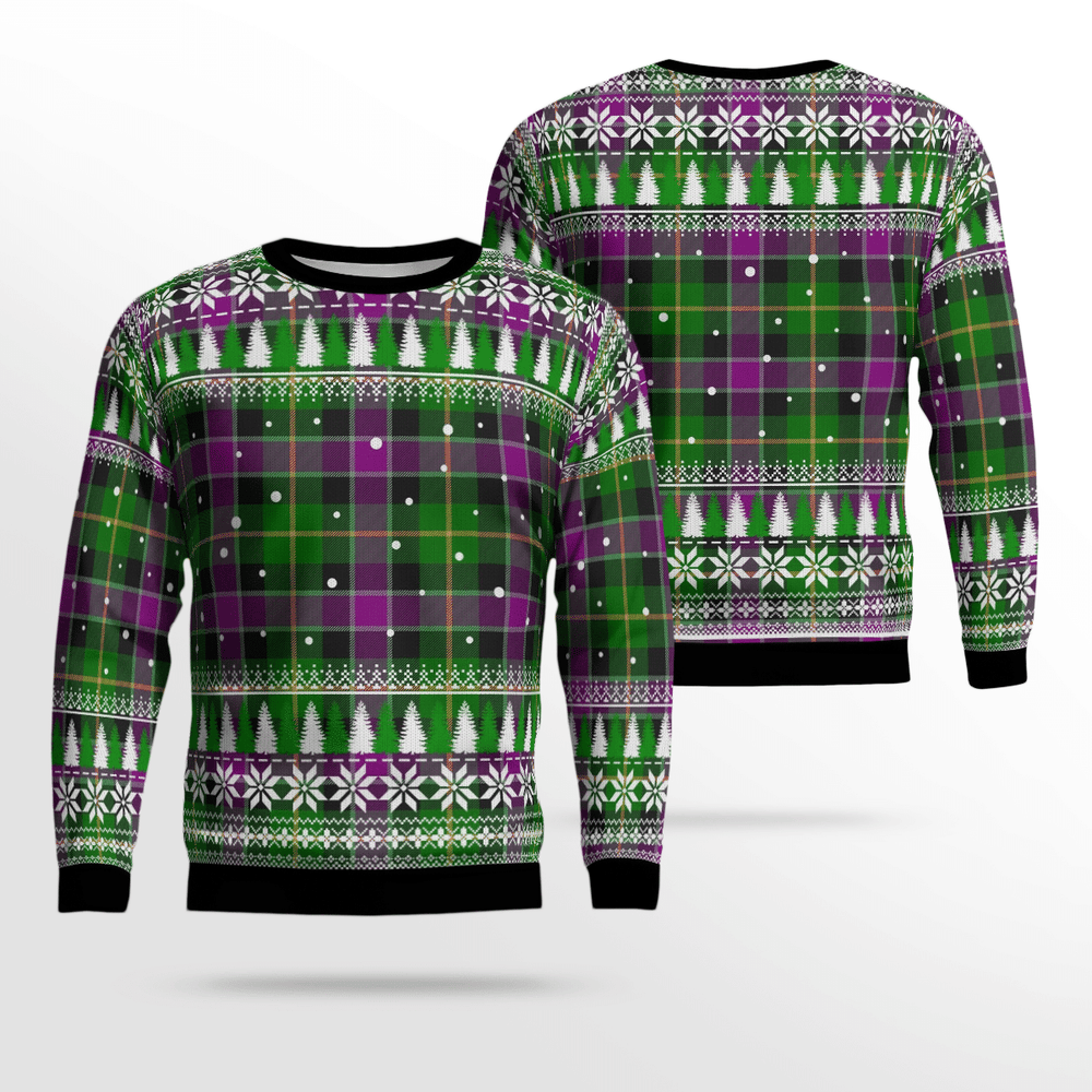 Clan Selkirk Tartan Christmas Ugly Sweater PA26 Selkirk Tartan Tartan Ugly Sweater