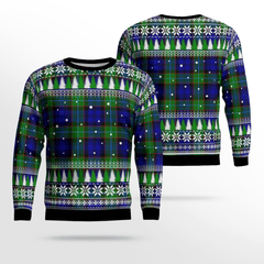 Clan Sempill Modern Tartan Christmas Ugly Sweater GS31 Sempill Modern Tartan Tartan Ugly Sweater