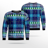 Clan McKerrell Tartan Christmas Ugly Sweater LG59 McKerrell Tartan Tartan Ugly Sweater