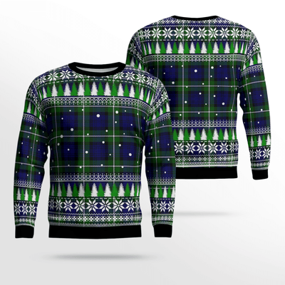 Clan Meldrum Forbes Tartan Christmas Ugly Sweater