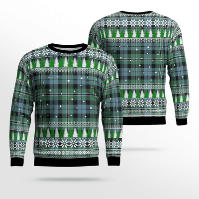 Clan Melville Tartan Christmas Ugly Sweater EA99