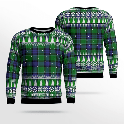 Clan Monteith Tartan Christmas Ugly Sweater HK52