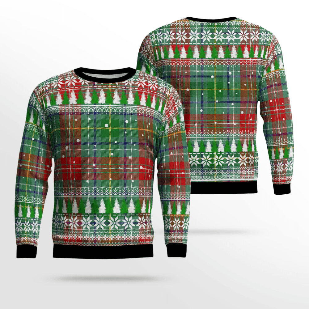 Clan Muirhead Tartan Christmas Ugly Sweater AW52 Muirhead Tartan Tartan Ugly Sweater