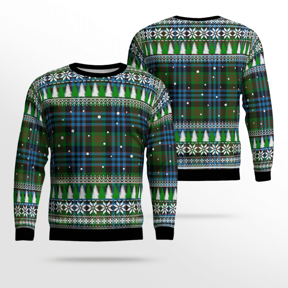 Clan Newlands Tartan Christmas Ugly Sweater HK19 Newlands Tartan Tartan Ugly Sweater