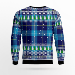 Clan McKerrell Tartan Christmas Ugly Sweater LG59 McKerrell Tartan Tartan Ugly Sweater