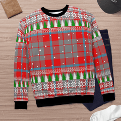 Clan Moubray Tartan Christmas Ugly Sweater VC86 Moubray Tartan Tartan Ugly Sweater
