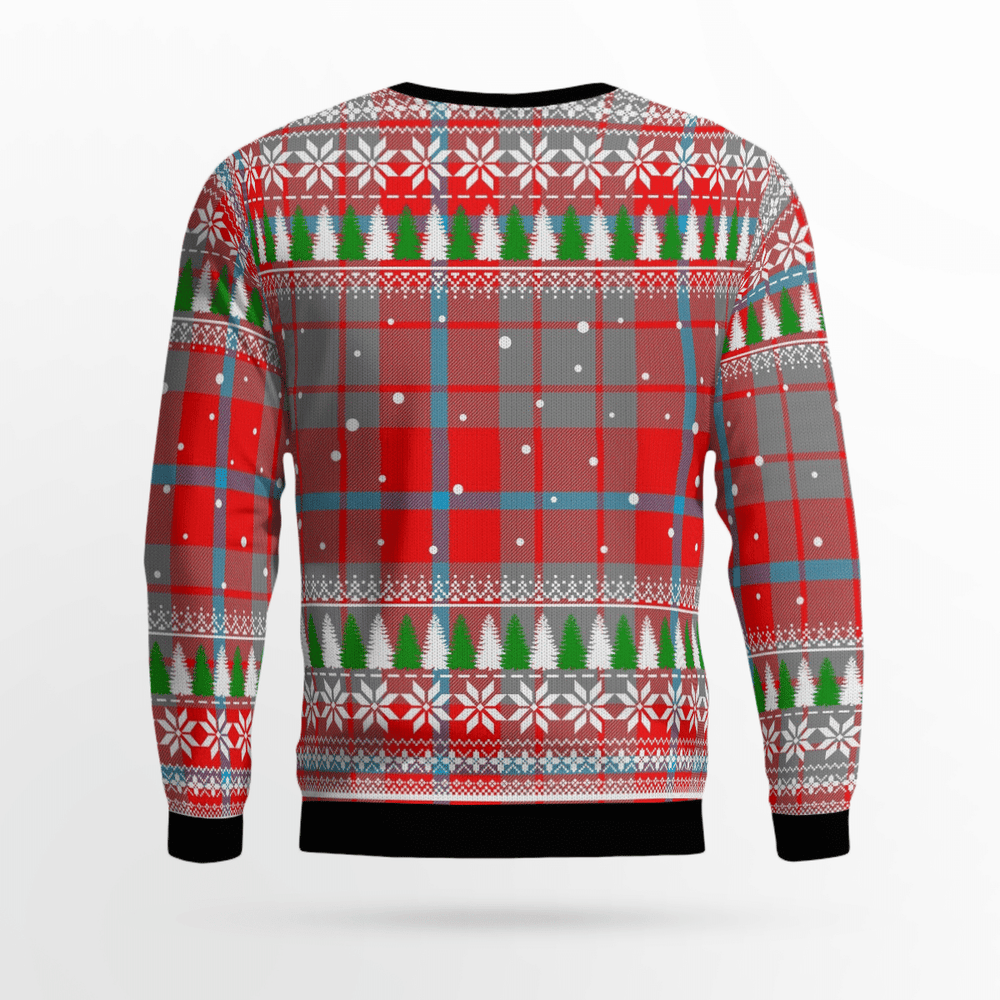 Clan Moubray Tartan Christmas Ugly Sweater VC86 Moubray Tartan Tartan Ugly Sweater