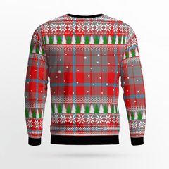 Clan Moubray Tartan Christmas Ugly Sweater VC86 Moubray Tartan Tartan Ugly Sweater