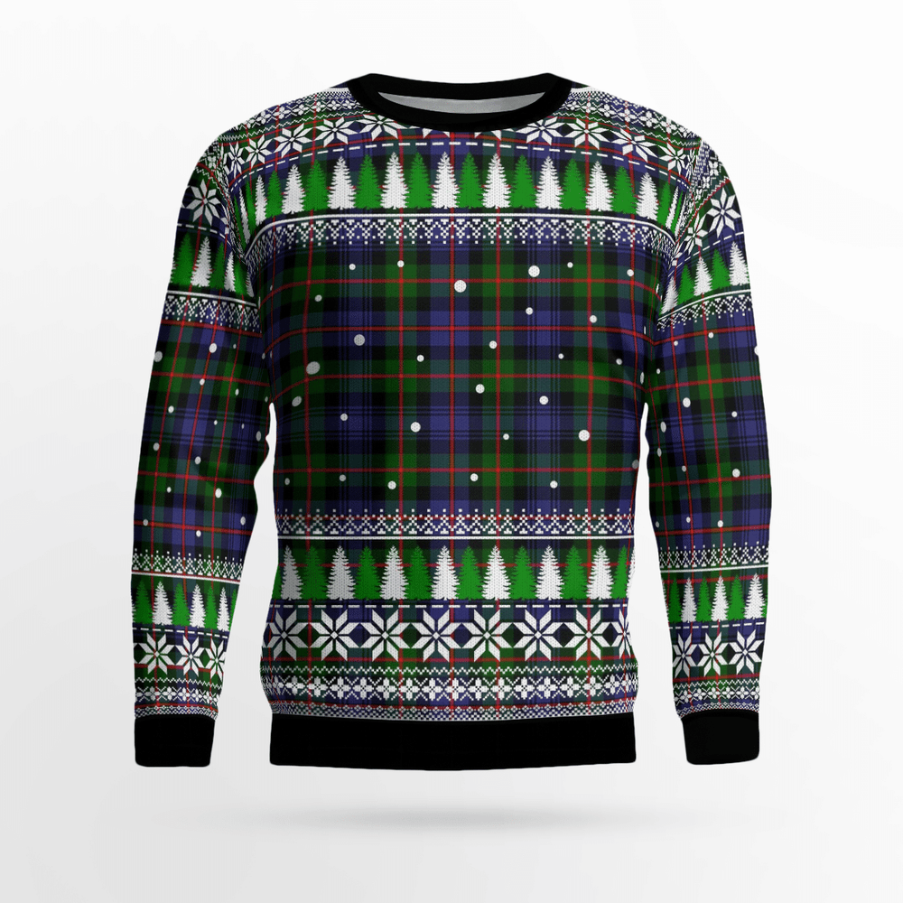 Clan Murray of Atholl Modern Tartan Christmas Ugly Sweater XE49 Murray of Atholl Modern Tartan Tartan Ugly Sweater