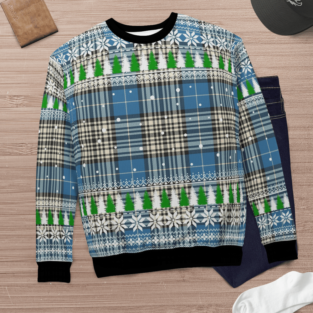 Clan Napier Ancient Tartan Christmas Ugly Sweater KC19 Napier Ancient Tartan Tartan Ugly Sweater