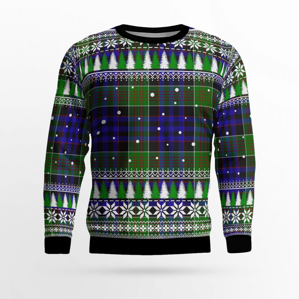 Clan Newman Tartan Christmas Ugly Sweater RN92 Newman Tartan Tartan Ugly Sweater