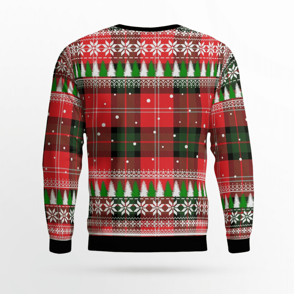 Clan Nesbitt Modern Tartan Christmas Ugly Sweater VI59 Nesbitt Modern Tartan Tartan Ugly Sweater