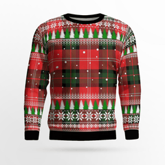 Clan Nesbitt Modern Tartan Christmas Ugly Sweater VI59 Nesbitt Modern Tartan Tartan Ugly Sweater