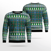 Clan Ogilvie Hunting Ancient Tartan Christmas Ugly Sweater CC75 Ogilvie Hunting Ancient Tartan Tartan Ugly Sweater