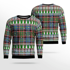 Clan Norvel (Stirling) Tartan Christmas Ugly Sweater MR39 Norvel (Stirling) Tartan Tartan Ugly Sweater