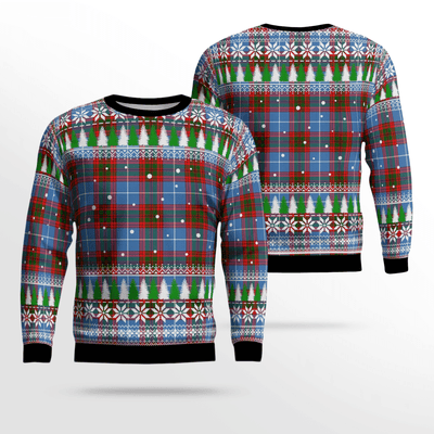 Clan Pentland (Edinburgh) Tartan Christmas Ugly Sweater RC26
