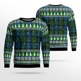 Clan Polaris Military Tartan Christmas Ugly Sweater WZ24 Polaris Military Tartan Tartan Ugly Sweater