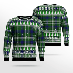 Clan Purves (Tweedside) Tartan Christmas Ugly Sweater IB48 Purves (Tweedside) Tartan Tartan Ugly Sweater