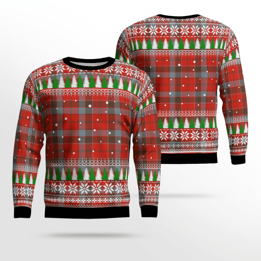 Clan Robertson Weathered Tartan Christmas Ugly Sweater YS24 Robertson Weathered Tartan Tartan Ugly Sweater