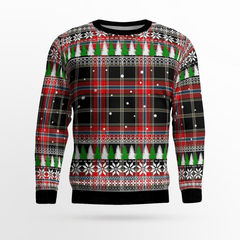 Clan Norwegian Night Tartan Christmas Ugly Sweater KJ79 Norwegian Night Tartan Tartan Ugly Sweater