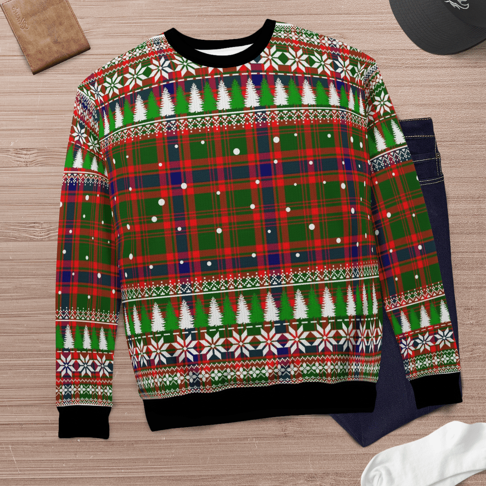 Clan Nithsdale District Tartan Christmas Ugly Sweater BS82 Nithsdale District Tartan Tartan Ugly Sweater