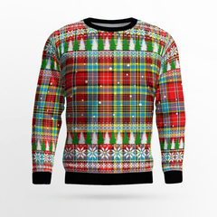 Clan Ogilvie Tartan Christmas Ugly Sweater FZ20 Ogilvie Tartan Tartan Ugly Sweater