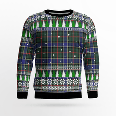 Clan Ogilvie Hunting Modern Tartan Christmas Ugly Sweater JU47 Ogilvie Hunting Modern Tartan Tartan Ugly Sweater