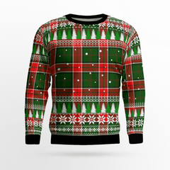Clan Pollock Modern Tartan Christmas Ugly Sweater VY82 Pollock Modern Tartan Tartan Ugly Sweater