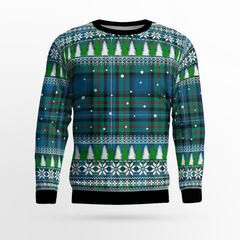 Clan Robertson Hunting Ancient Tartan Christmas Ugly Sweater QK19 Robertson Hunting Ancient Tartan Tartan Ugly Sweater