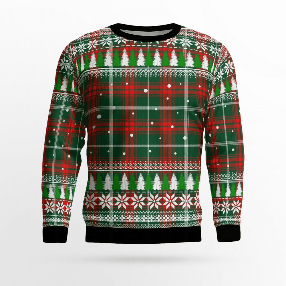 Clan Prince of Wales Tartan Christmas Ugly Sweater UJ87 Prince of Wales Tartan Tartan Ugly Sweater