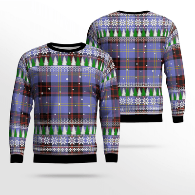 Clan Rutherford Tartan Christmas Ugly Sweater HU98