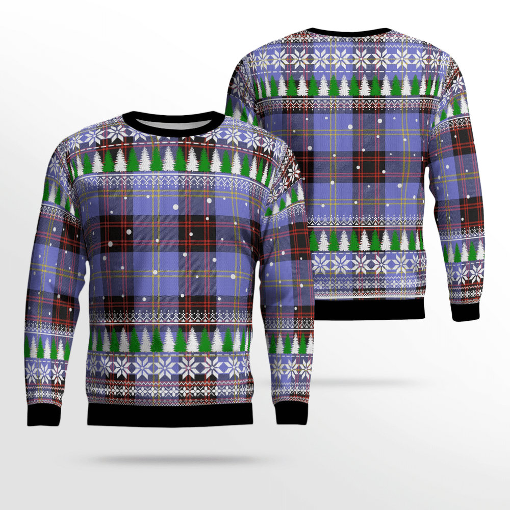 Clan Rutherford Tartan Christmas Ugly Sweater HU98 Rutherford Tartan Tartan Ugly Sweater