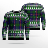 Clan Shaw Modern Tartan Christmas Ugly Sweater YU67 Shaw Modern Tartan Tartan Ugly Sweater