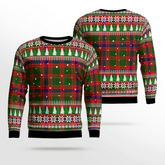 Clan Skene Modern Tartan Christmas Ugly Sweater QI83 Skene Modern Tartan Tartan Ugly Sweater