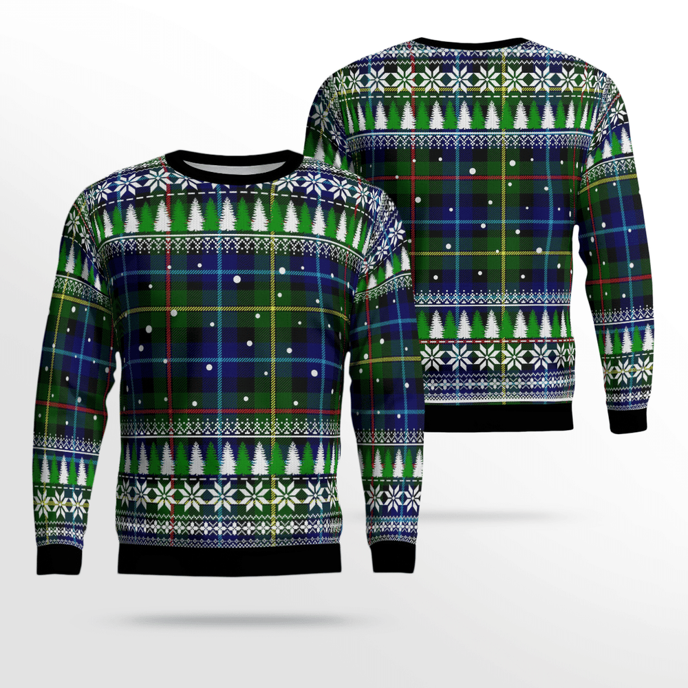 Clan Smith Modern Tartan Christmas Ugly Sweater WT51 Smith Modern Tartan Tartan Ugly Sweater