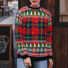 Clan Ruthven Modern Tartan Christmas Ugly Sweater ID48 Ruthven Modern Tartan Tartan Ugly Sweater