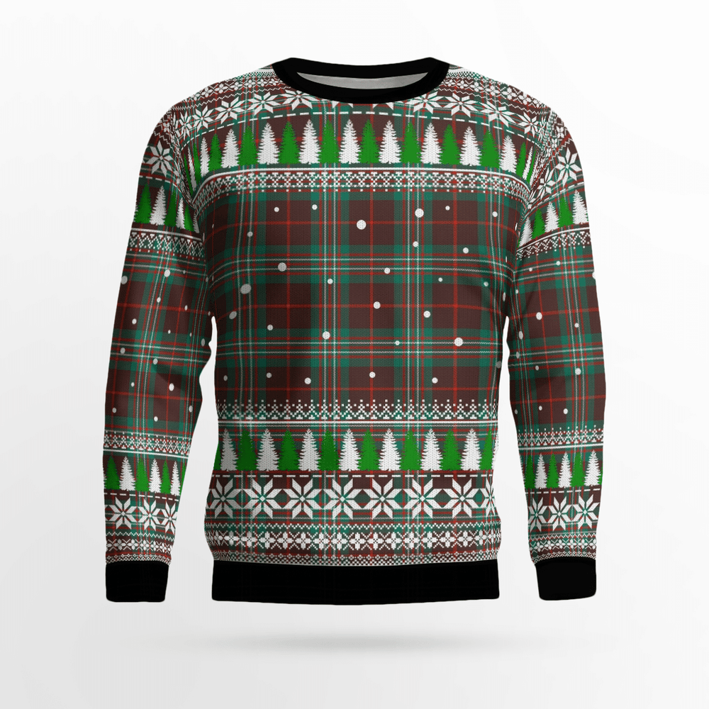 Clan Scott Brown Ancient Tartan Christmas Ugly Sweater ND88 Scott Brown Ancient Tartan Tartan Ugly Sweater